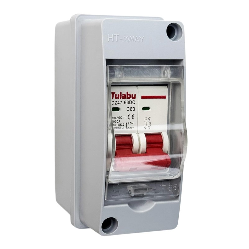DC Miniature Circuit Breaker 1000V, IP65 Waterproof PV Solar DC