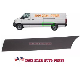 Aftermarket Products FOR MERCEDES SPRINTER W907 2019-2024 DRIVER SIDE REAR TRIM MOLDING COVER LEFT