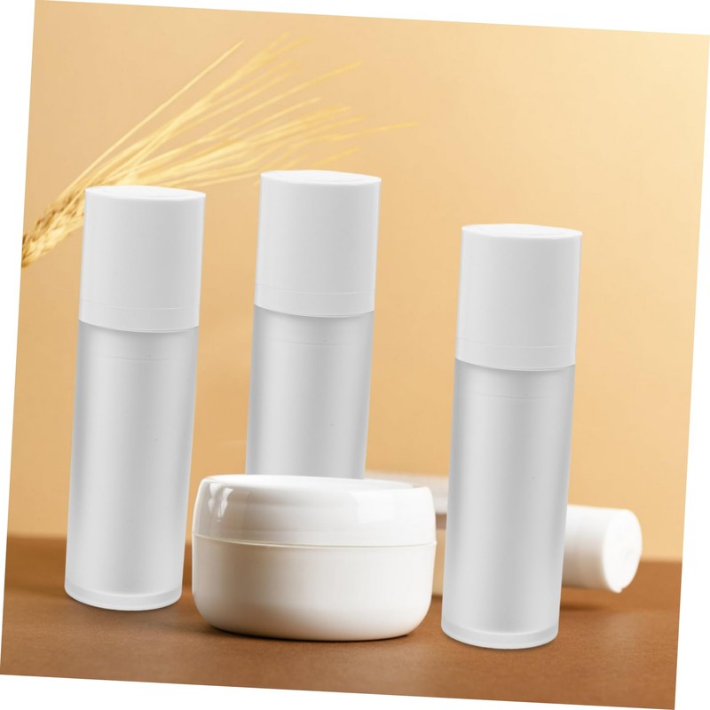 OATIPHO 30ml Airless Pump Bottle Set 3PCS Vacuum Cosmetic Containers