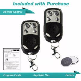 ECS 2 For Craftsman Garage Door Opener Remote HBW1255 139.53681B 390MHz Keychain