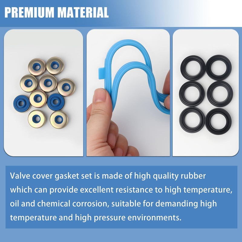 Sorello Engine Valve Cover Gasket Set Compatible with Acura MDX