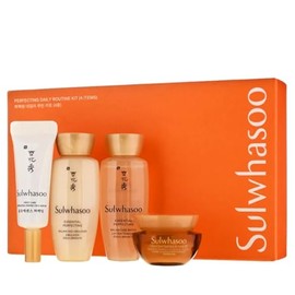 Sulwhasoo - Perfecting Daily Routine Kit. travel size, with Activating Serum 8ml, Balancing Water 15ml, Balancing Emulsion 15ml, Firming Cream 5ml korean skin care