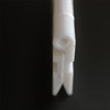 Pack of 2 x White Acrylic Hinges 75mm x 45mm