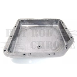 Hot Rod Chrome GM Turbo 350 Transmission Pan TH350 HydraMatic Stock Capacity Polished Aluminum