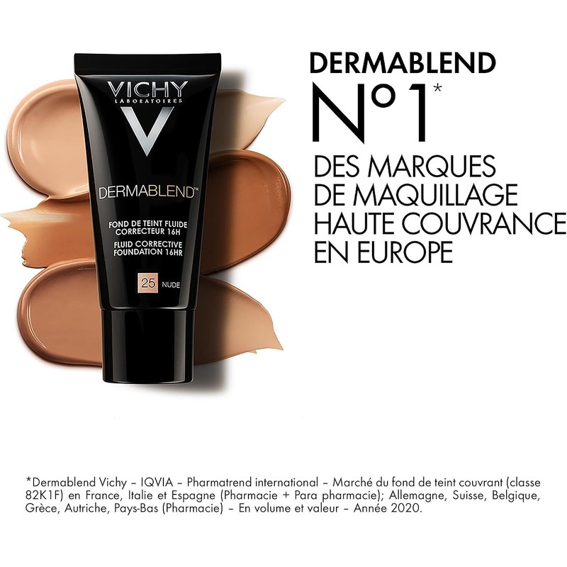 Vichy Dermablend smooth 35 sand 30ml base de maquillaje fluida