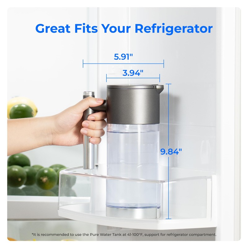 Maxblue MB-PWD Pure Water Tank for WD-A2 Countertop Reverse Osmosis