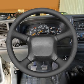 MEWANT Steering Wheel Cover for Chevy Silverado 1500/2500/3500 1999-2002 / Astro/Blazer/C/K 1500 Series/Kodiak/S-10 S10 / Suburban/Tahoe
