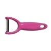 Peeler, Potato Peeler with Stainless Steel Blades, Hand Peeler, Pink