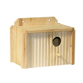 Kerbl Nesting Box for Parakeets, 21 x 13 x 13 cm