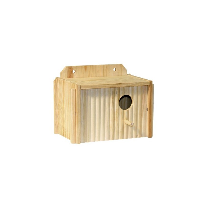 Kerbl Nesting Box for Parakeets, 21 x 13 x 13