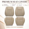 NLQR Tan Driver & Passenger Side Bottom & Top Lean