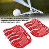 9pcs/set Golf Iron Head Covers Set Waterproof Golf Club Head