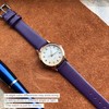 MZBUTIQ 8 mm Dark Purple Thin Genuine Slim Leather Replacement