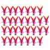 30Pcs Kick Shuttlecock Colorful Chinese Jianzi for Foot Sports Outdoor