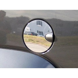 Trims Express fit: 2019-2025 Dodge Ram 2500 Fuel Gas Door Cap Cover Stainless Steel Sticker