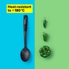 Tasty Everyday Serving Kitchen Spoon with Measurements, Non-Stick Cooking Spoon