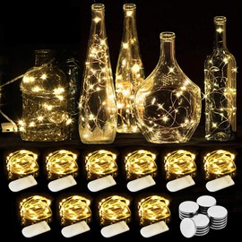 Wearxi Fairy Lights for Room Decoration, 10 m, 100 LEDs, Photo Fairy Lights with Clips for Photos, Light Chain, Collage, Decoration Flat Modern Interior House / Christmas / Wedding