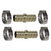 Brass, Stainless Steel Repair Kit with Cinch Clamps, PEX Connection