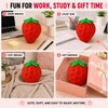 Jumbo Strawberry Squishy for Stress Relief, Slow Rising Big Fruit