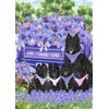 Iris Flower Belgian Shepherd Dog Jigsaw Puzzle for Adults -