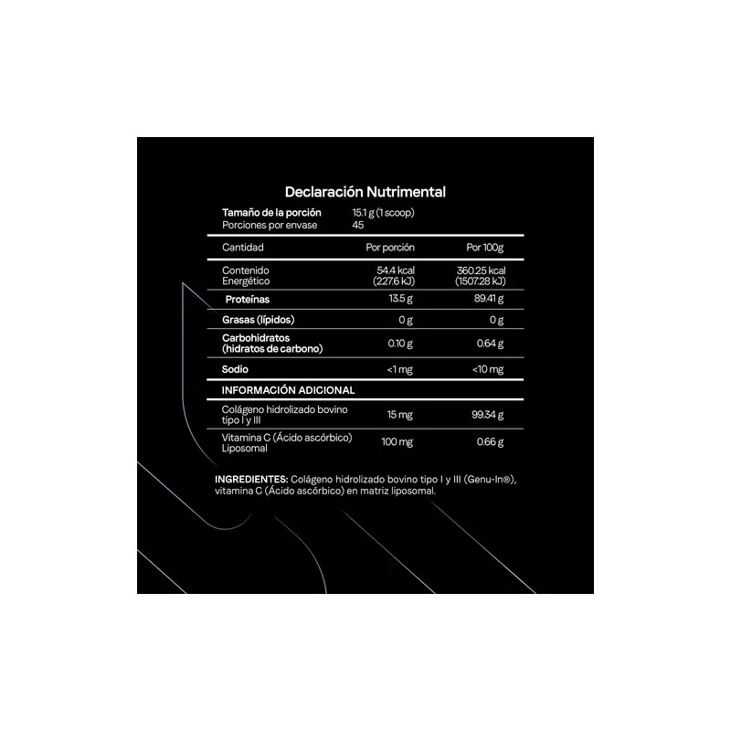 Vitanna Colágeno Hidrolizado Genu-in Vitamina C 15 Gr