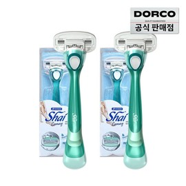 Summer Special: Summer Essential Dorco Shai Creamy Women's Razor 1-up (2 pcs) / Body Razor / Hair Removal / 썸머특가여름필수 도루코 샤이 크리미 여성면도기 1up 2개  바디면도기제모