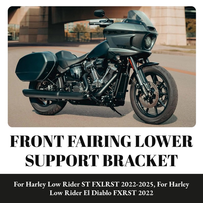 AC-MTORC Front Fairing Lower Support Bracket for Harley Low Rider