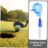 KICHOUSE 1 Set Golf Ball Marker Stencil Alignment Tool for