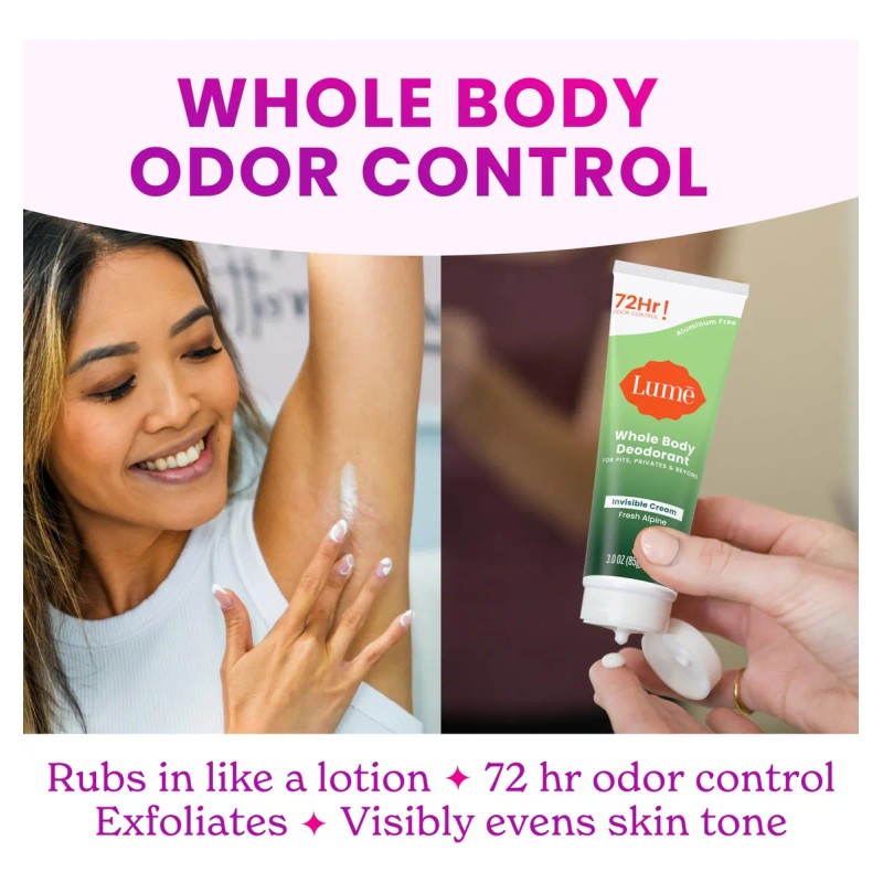 Desodorante Invisible Lume En Crema De 90 Ml Para El