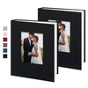 Remowith Photo Album 6 x 4,Slip-in Picture Albums,Linen Hardcover Picture