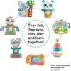 Fisher-Price Baby Learning Toy Linkimals Play Together Panda Plush for