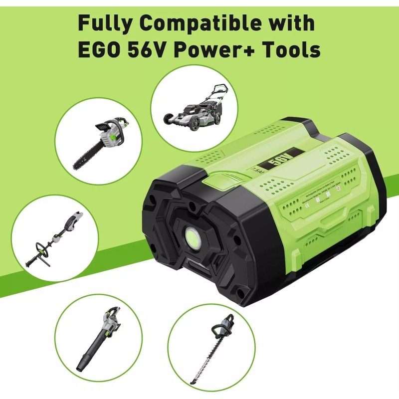 For EGO BA4200T 7.5Ah for EGO 56V Battery Power+ Tools