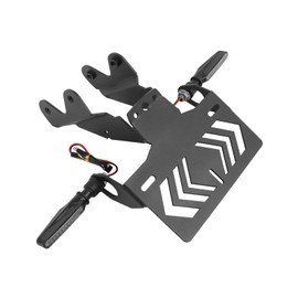 WORLDMOTOP Motorcycle License Plate Bracket Fender Eliminator Kit Replacement for Yamaha MT-09 MT09 MT09 SP 2024 2025 Light Tail Tidy Holder Mount