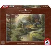 Schmidt Spiele | Thomas Kinkade: Stillwater Cottage (1000pc) | Puzzle