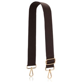 Allzedream Crossbody Bag Strap Soft Adjustable Replacement Purse Straps, Dark Brown, Medium, Stylish