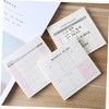 Operitacx 60 Sheets Office Notepad Memo Pad Task Checklist Subject
