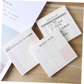 Operitacx 60 Sheets Office Notepad Memo Pad Task Checklist Subject Bookmarks Bookmarkers 2023 Daily Schedule Diary Notepad Note Pads Memo Note Dating Planner Notebook