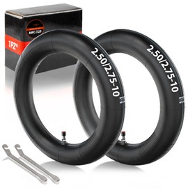 1PZ UK7-10U 2.50/2.75-10 Inner Tube 2.50-10 2.75-10 TR4 Straight Valve Inner Tube Replacement for Honda CRF50 Razor MX500 MX650 Yamaha PW50 Suzuki JR50 DRZ 70 KTM 50 Motovox MVX70 Dirt Bike Pit Bike