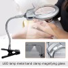POPSTORE LED Light Clip Type Hose Light Table Top Magnifier