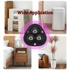 Drcoevo Self Adhesive Mini Caster Wheels for Small Kitchen Countertop