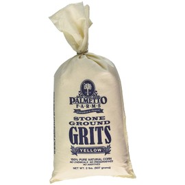 Palmetto Farms, Grits Stone Ground Yellow, 32 Ounce