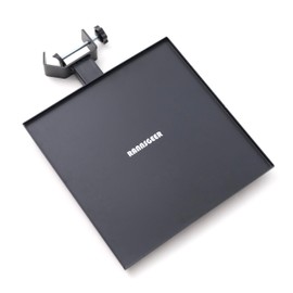Rannsgeer Heavy Duty Metal Square Tray for Speaker Stand and TV Stand Tripod