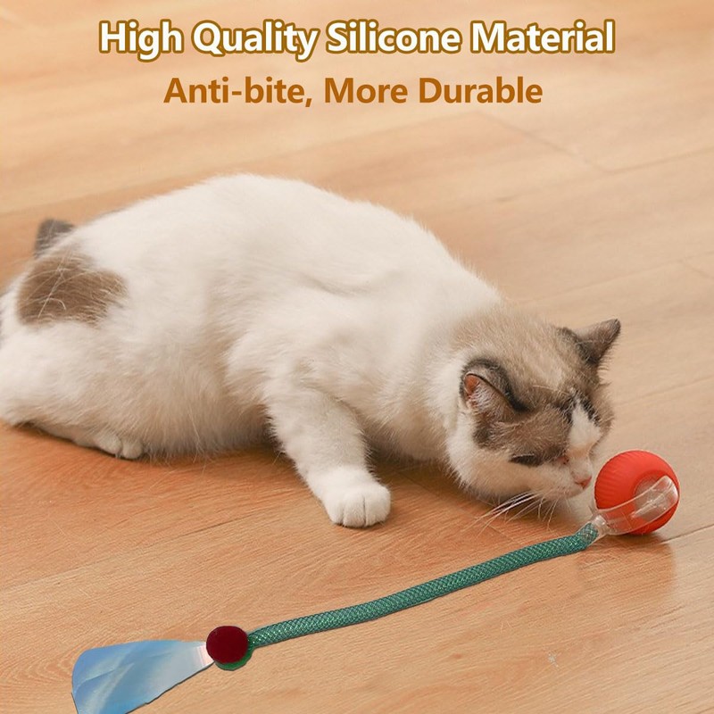 waabose Interactive Cat Toy (Red)