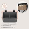 LIONELO Sidepocket Small Organizer Appendibile per Lettino 26x12x15 cm