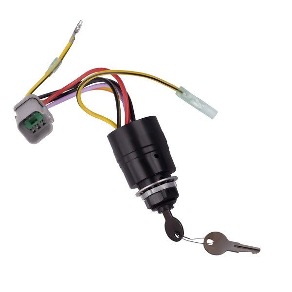 XYgdhqpt 129572 Ignition Switch with Key Compatible with Tracker Boats,Ignition