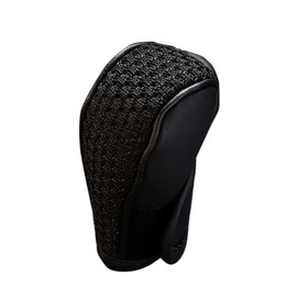 Dogary 1 PC Car Gear Shift Cover, Anti-Slip Shifter Knob Cover, Anti-Scratch Leather Stick Shift Protector, Universal Car Decoration Accessories, for Truck, SUV, RV (Black)