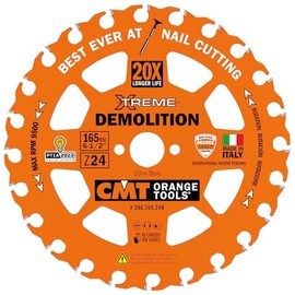 ITK Xtreme Demolition Framing Blade, 24 Teeth, 1.2mm Thickness, for Wood with Nails (286.765.24H)