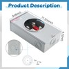 Relaxweex 200a, 5 Jaw Meter Base Meter Socket, 600v 1