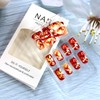 Koi Fish Press on Nails Medium Ballet Shaped Full Cover