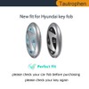 Tautrophen Key Fob Cover fit for Hyundai IONIQ 6 2023